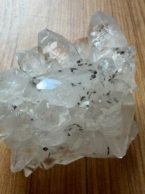 Diamond Apophyllite Cluster with Chalcedony & Selenite | Sparkling Crystal Speci
